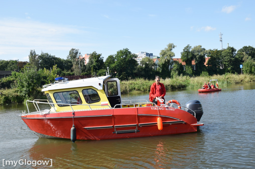 Nowa łódź Viking u ratowników z WOPR Głogów