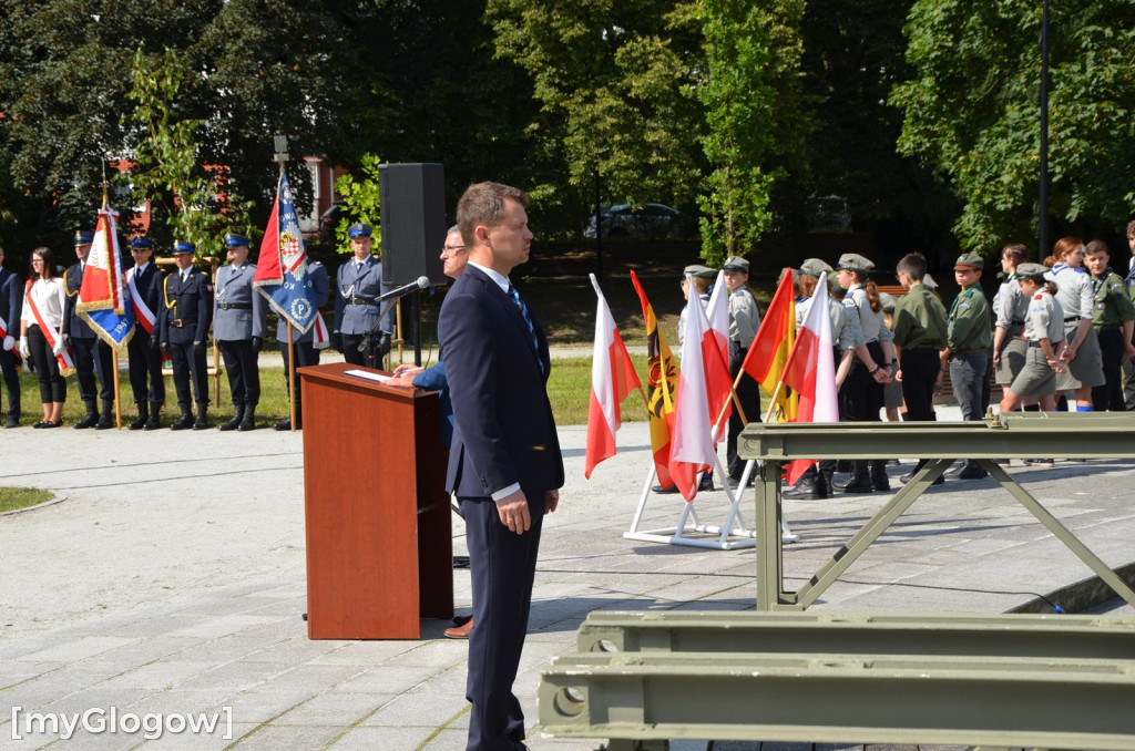 Głogowskie uroczystości z okazji 84. rocznicy wybuchu II wojny światowej