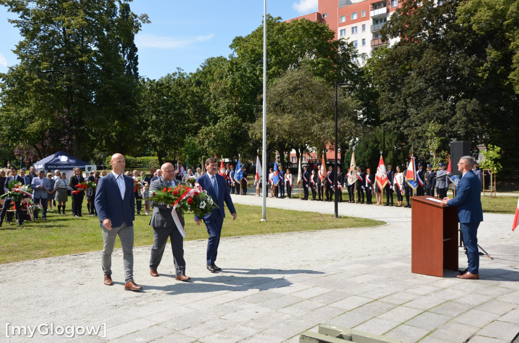 Głogowskie uroczystości z okazji 84. rocznicy wybuchu II wojny światowej