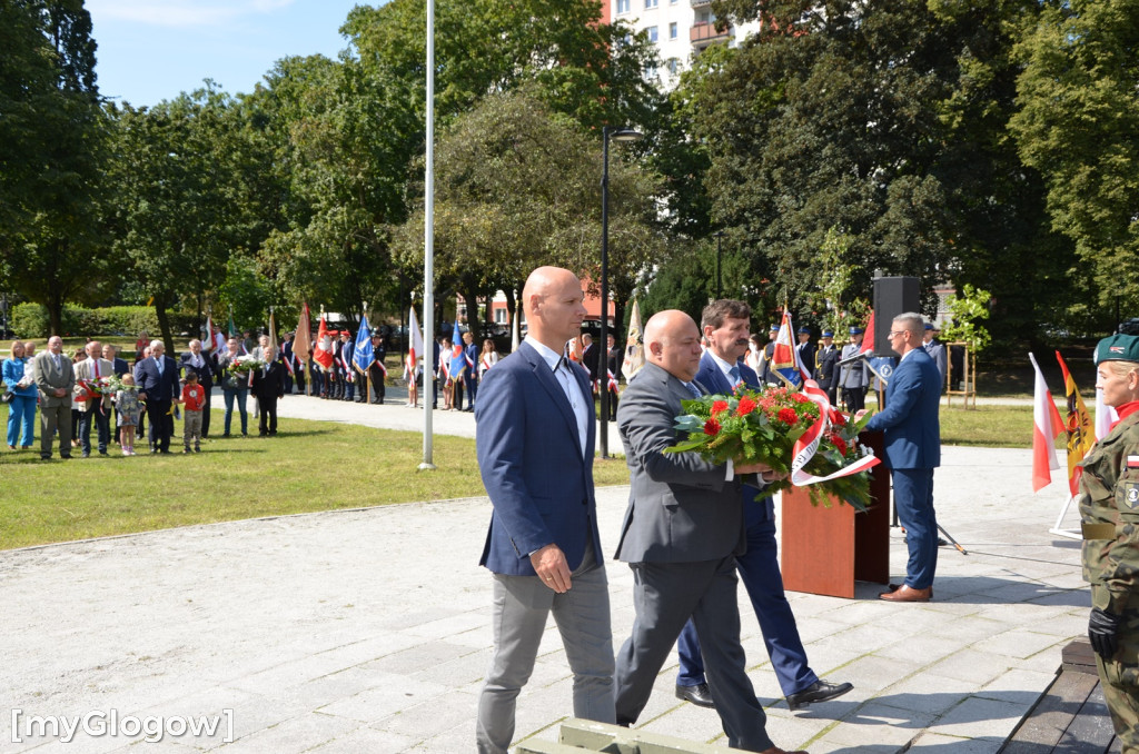Głogowskie uroczystości z okazji 84. rocznicy wybuchu II wojny światowej