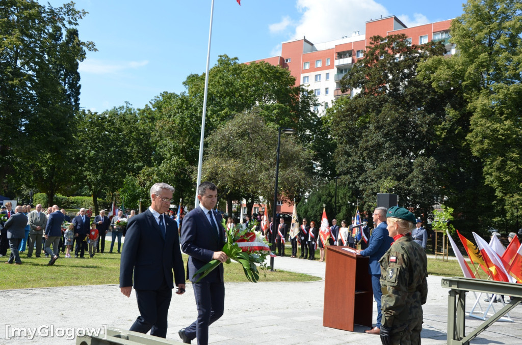 Głogowskie uroczystości z okazji 84. rocznicy wybuchu II wojny światowej