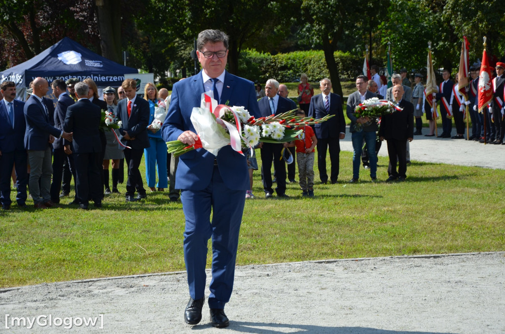 Głogowskie uroczystości z okazji 84. rocznicy wybuchu II wojny światowej