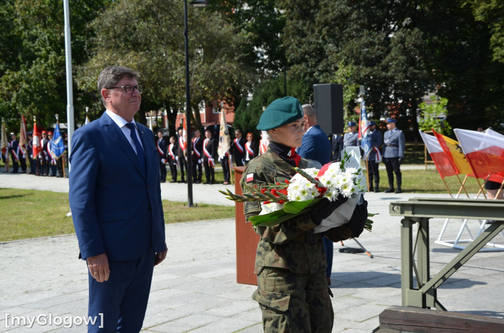 Głogowskie uroczystości z okazji 84. rocznicy wybuchu II wojny światowej