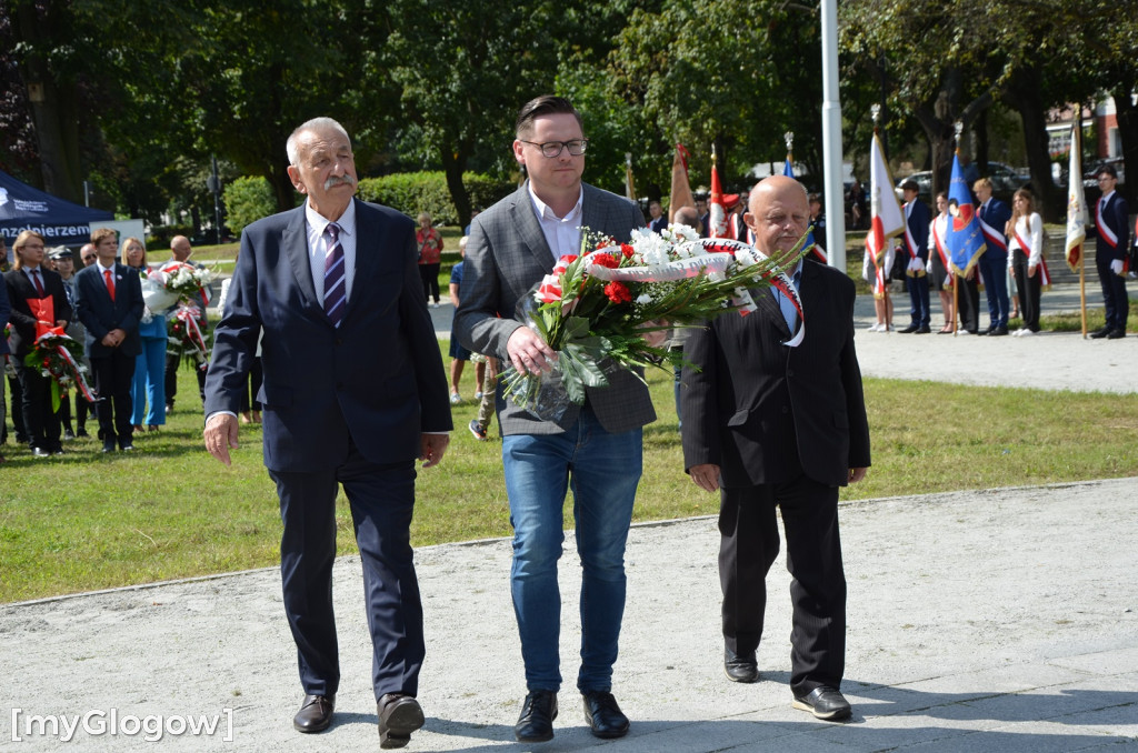 Głogowskie uroczystości z okazji 84. rocznicy wybuchu II wojny światowej