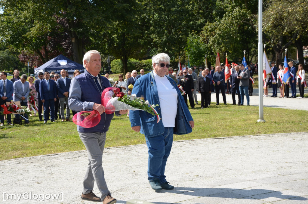 Głogowskie uroczystości z okazji 84. rocznicy wybuchu II wojny światowej