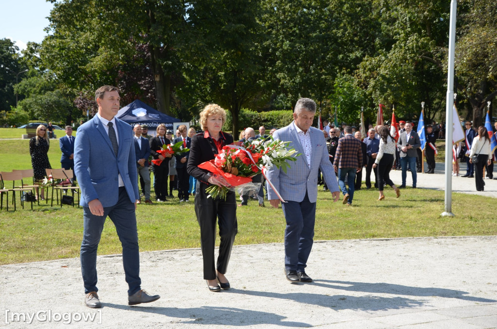 Głogowskie uroczystości z okazji 84. rocznicy wybuchu II wojny światowej
