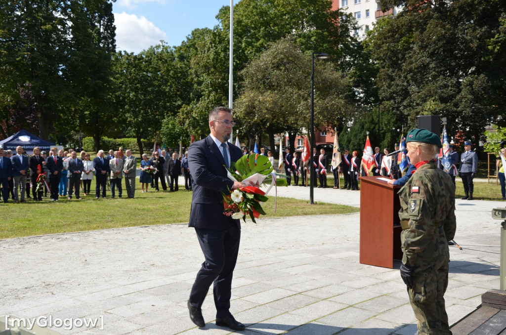 Głogowskie uroczystości z okazji 84. rocznicy wybuchu II wojny światowej