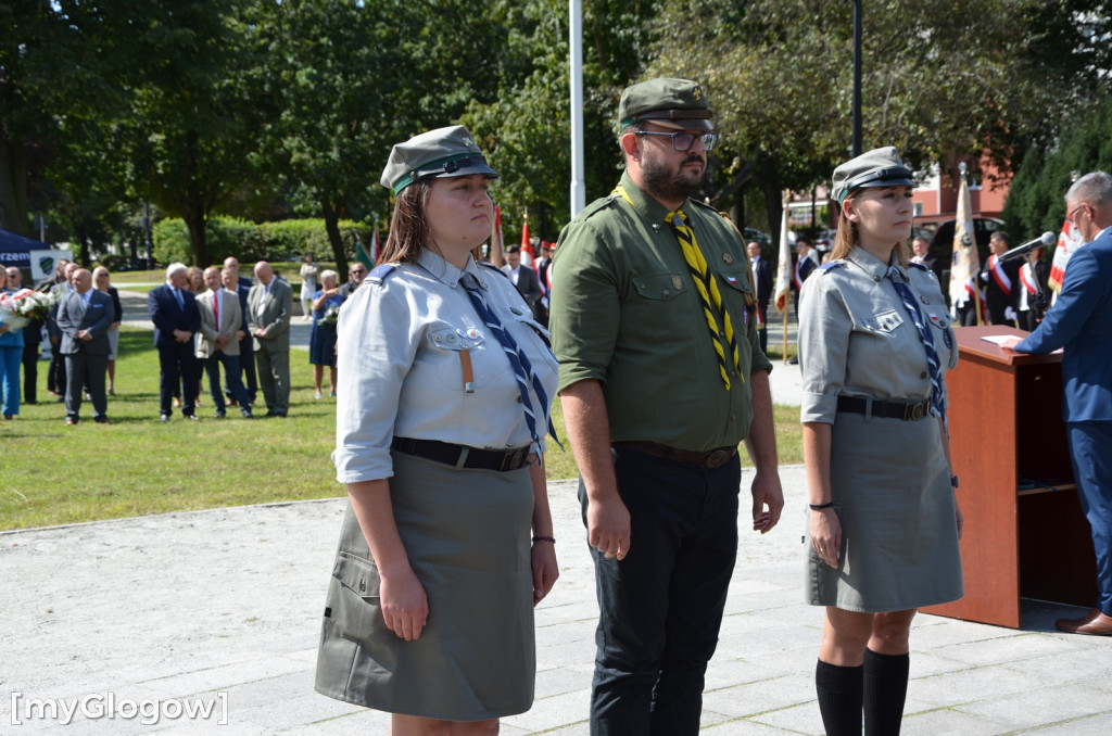 Głogowskie uroczystości z okazji 84. rocznicy wybuchu II wojny światowej
