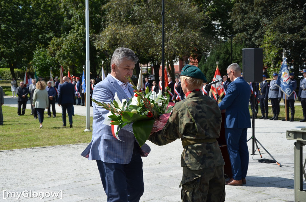 Głogowskie uroczystości z okazji 84. rocznicy wybuchu II wojny światowej