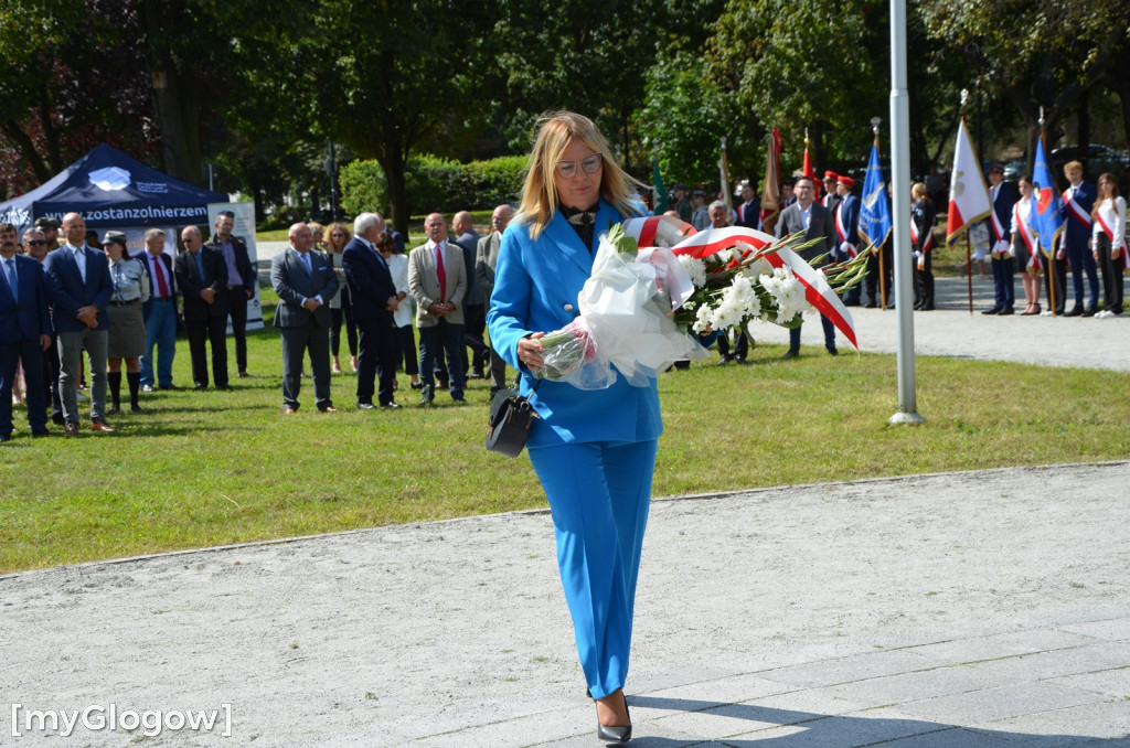 Głogowskie uroczystości z okazji 84. rocznicy wybuchu II wojny światowej