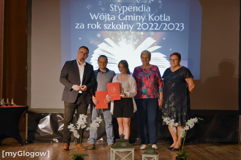 Stypendia wójta gminy Kotla rozdane