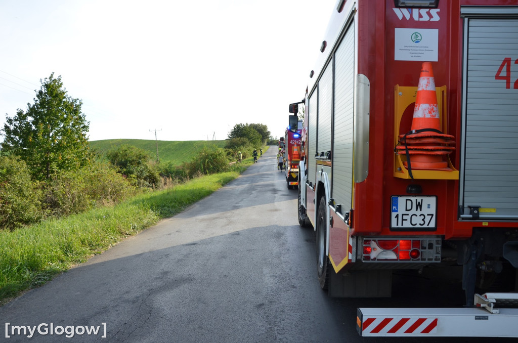 Wypadek między Szczyglicami a Turowem pod Głogowem