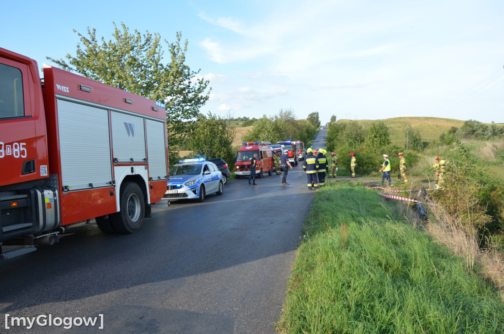 Wypadek między Szczyglicami a Turowem pod Głogowem