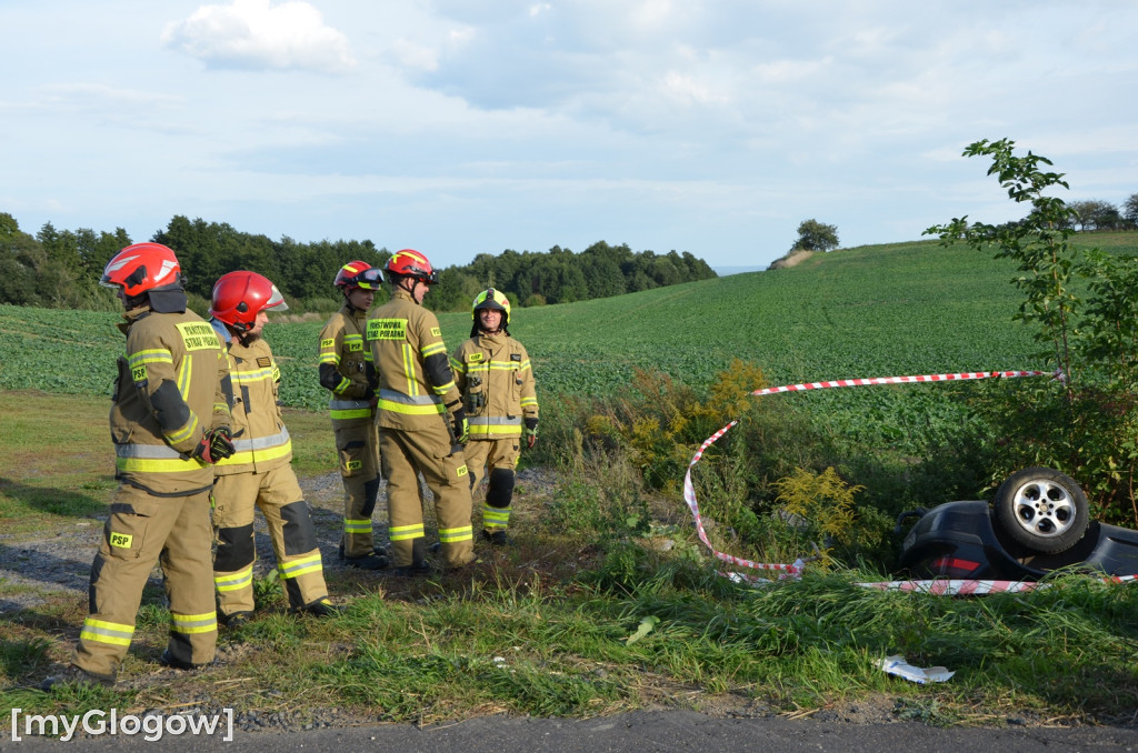 Wypadek między Szczyglicami a Turowem pod Głogowem