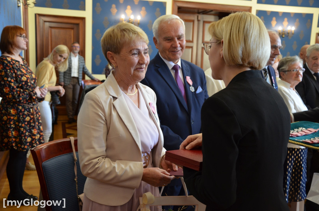 Dwie uroczystości Złotych Godów w głogowskim ratuszu