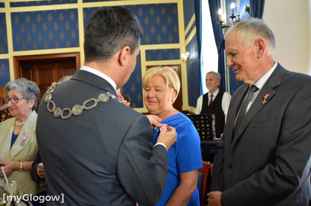 Dwie uroczystości Złotych Godów w głogowskim ratuszu