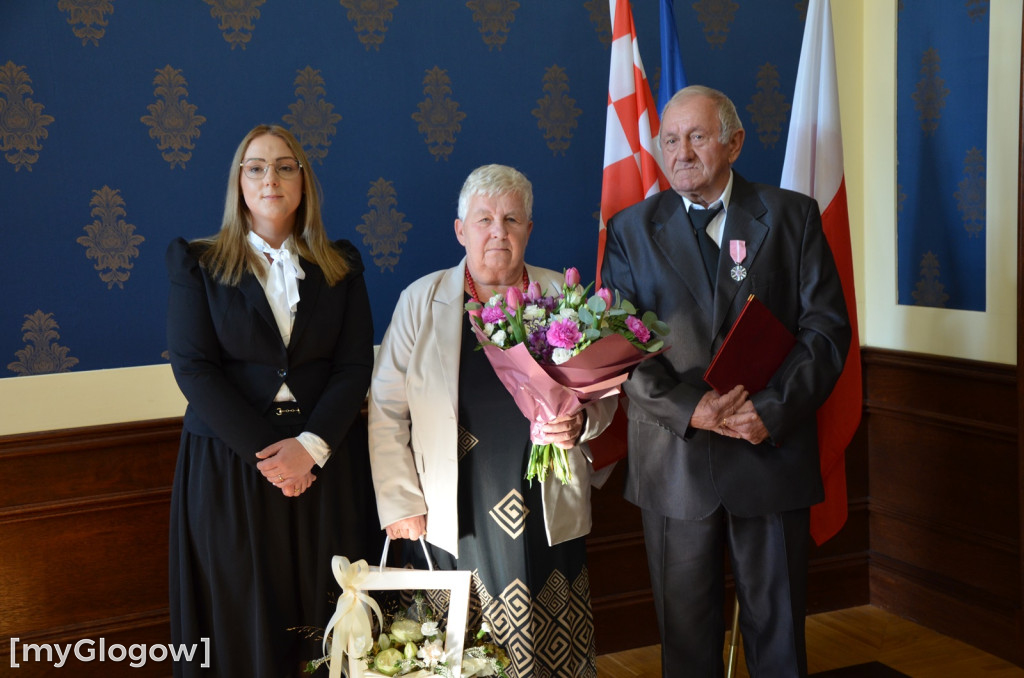 Dwie uroczystości Złotych Godów w głogowskim ratuszu