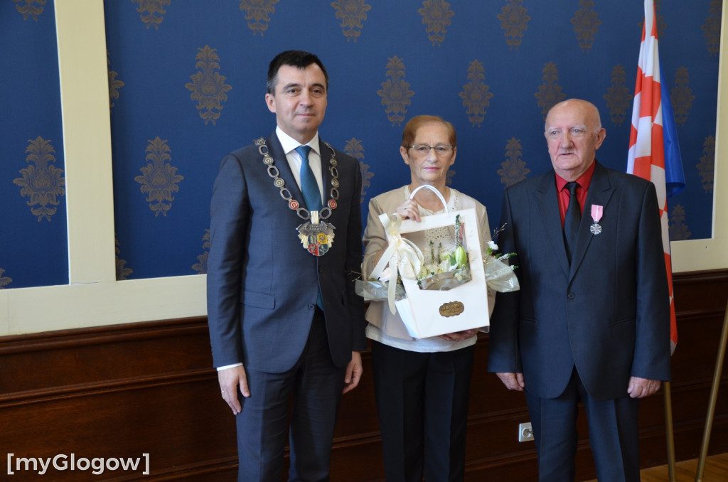 Dwie uroczystości Złotych Godów w głogowskim ratuszu