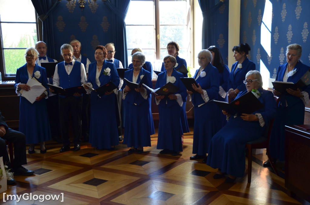 Dwie uroczystości Złotych Godów w głogowskim ratuszu
