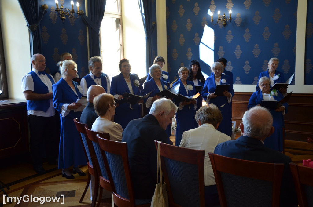 Dwie uroczystości Złotych Godów w głogowskim ratuszu