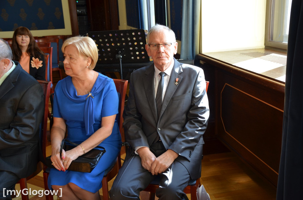 Dwie uroczystości Złotych Godów w głogowskim ratuszu