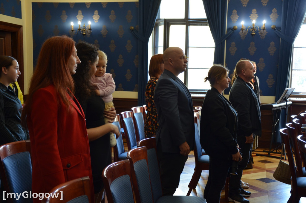 Dwie uroczystości Złotych Godów w głogowskim ratuszu