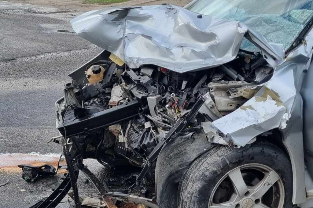 86-latek zjechał na przeciwległy pas ruchu