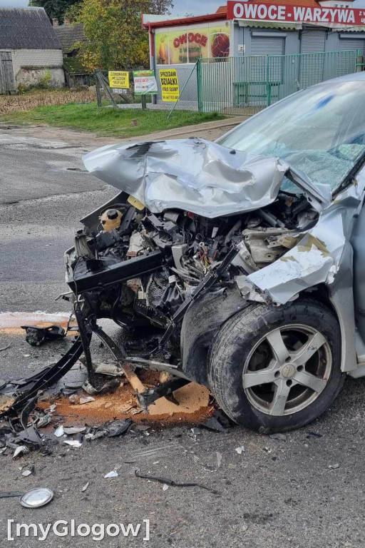 86-latek zjechał na przeciwległy pas ruchu