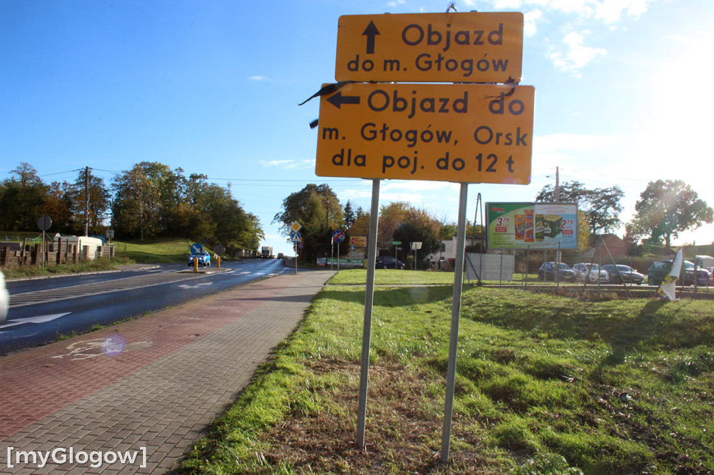 Wójt gminy Głogów o objeździe przez Ruszowice