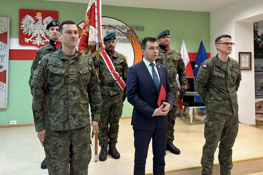 Honorowe Medale Miasta Głogowa dla saperów