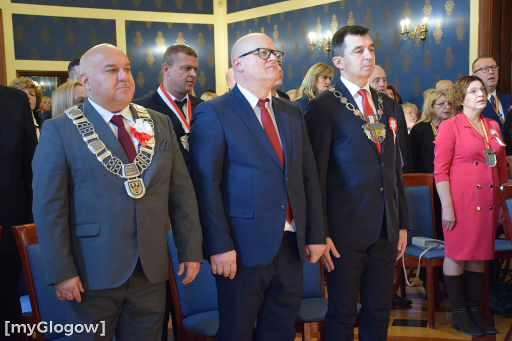 Uroczysta sesja miasta i powiatu 11 listopada