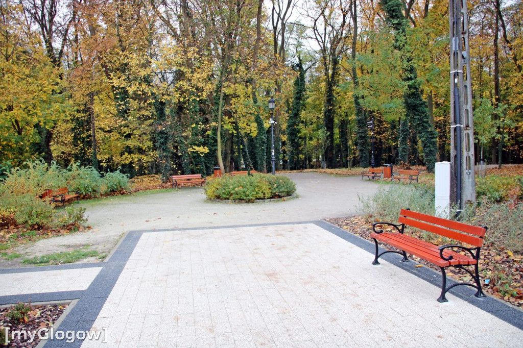 Pięknieje park miejski w Sławie