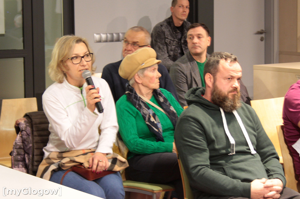 Spotkanie prezydenta Głogowa z mieszkańcami w MCWR