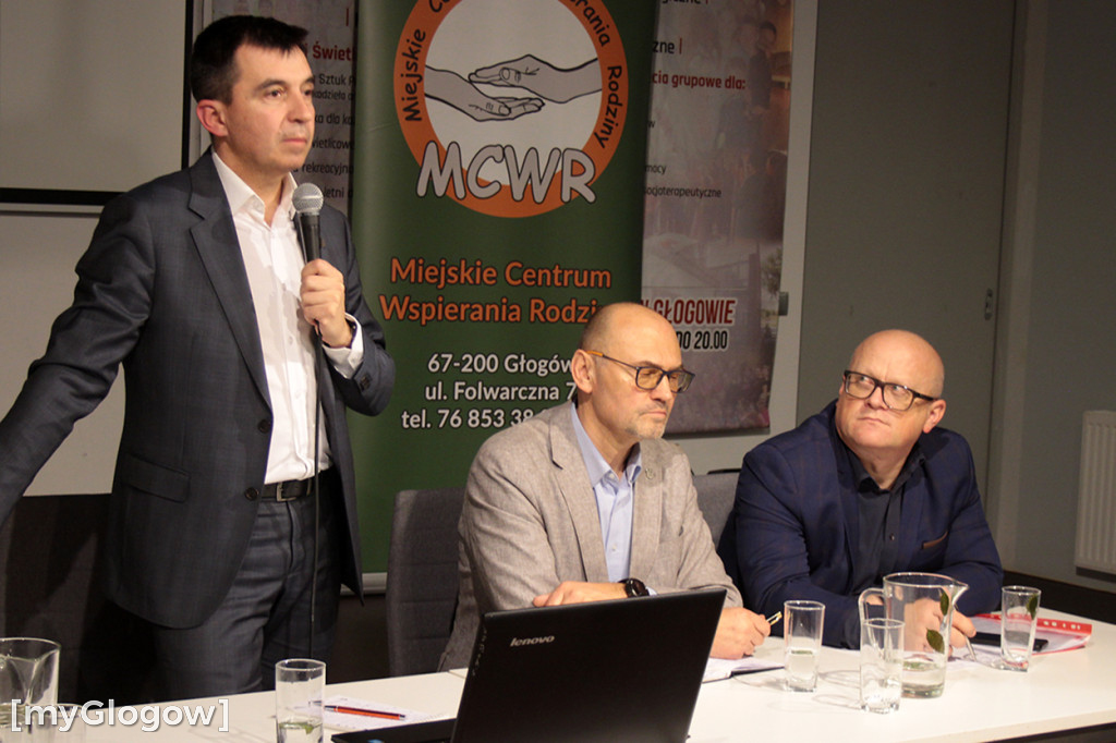 Spotkanie prezydenta Głogowa z mieszkańcami w MCWR