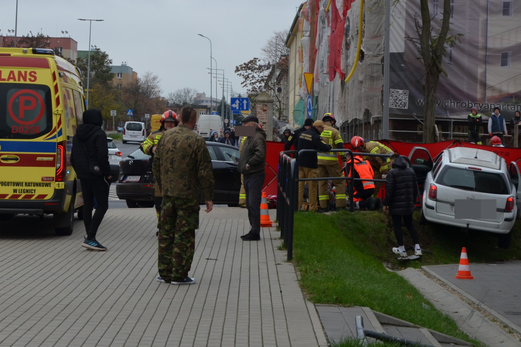 Wypadek na Wojska Polskiego w Głogowie