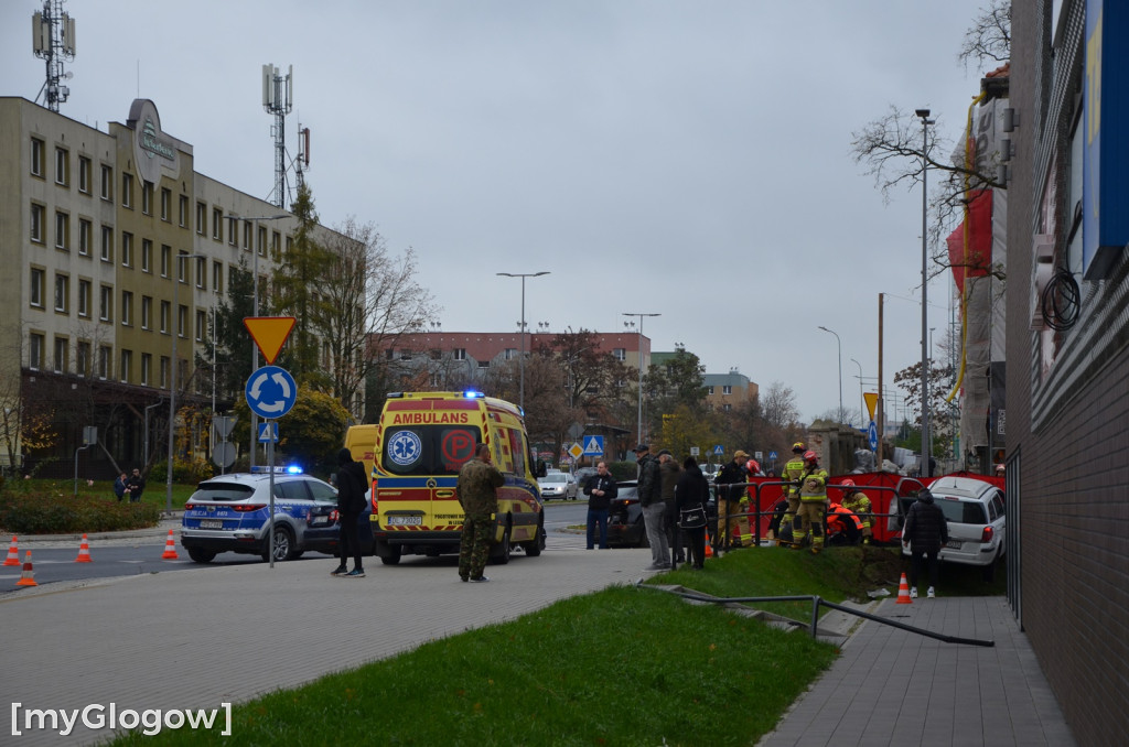 Wypadek na Wojska Polskiego w Głogowie