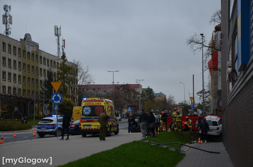 Wypadek na Wojska Polskiego w Głogowie