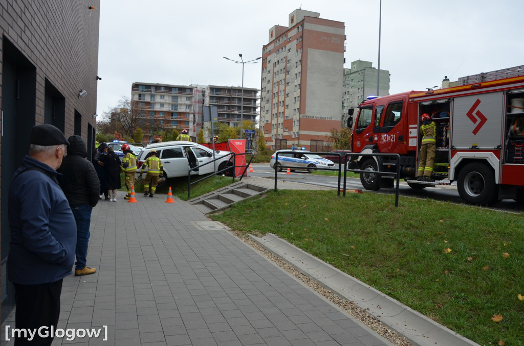Wypadek na Wojska Polskiego w Głogowie