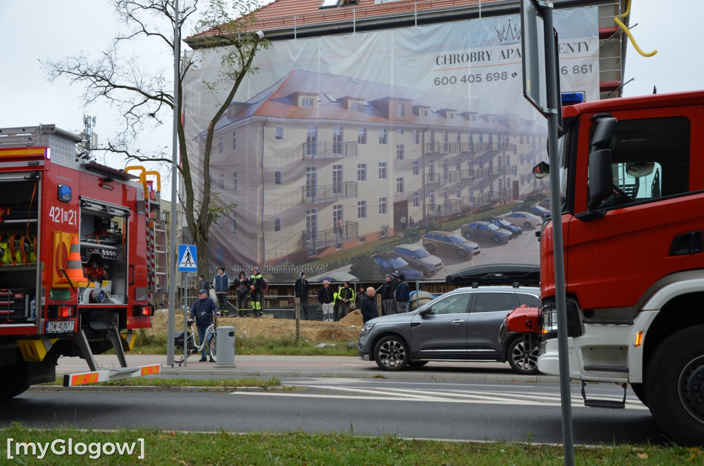 Wypadek na Wojska Polskiego w Głogowie