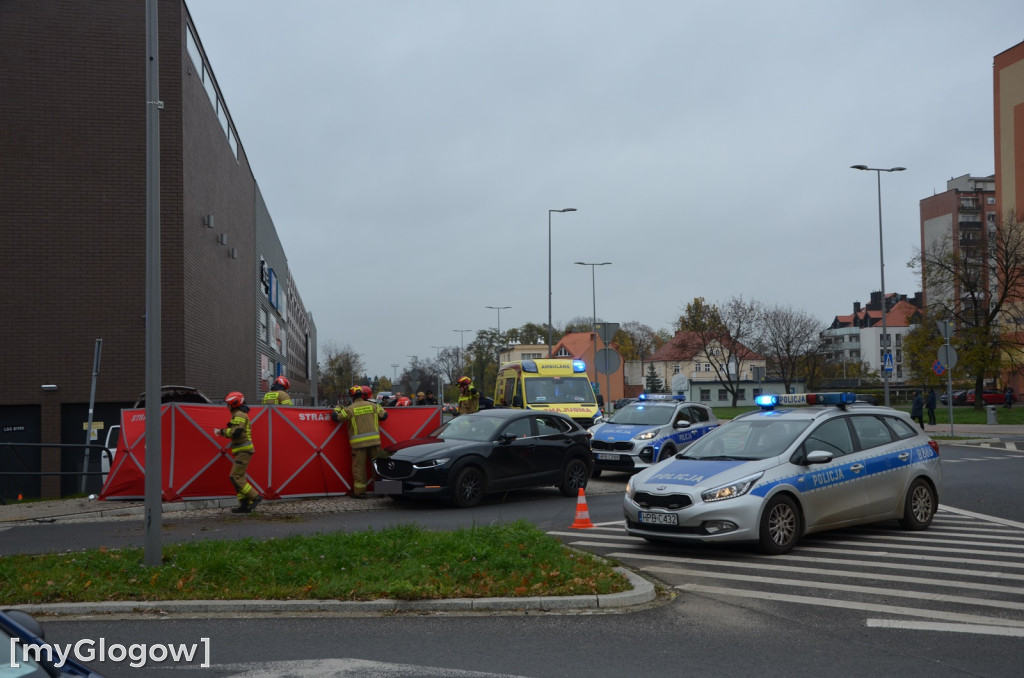 Wypadek na Wojska Polskiego w Głogowie
