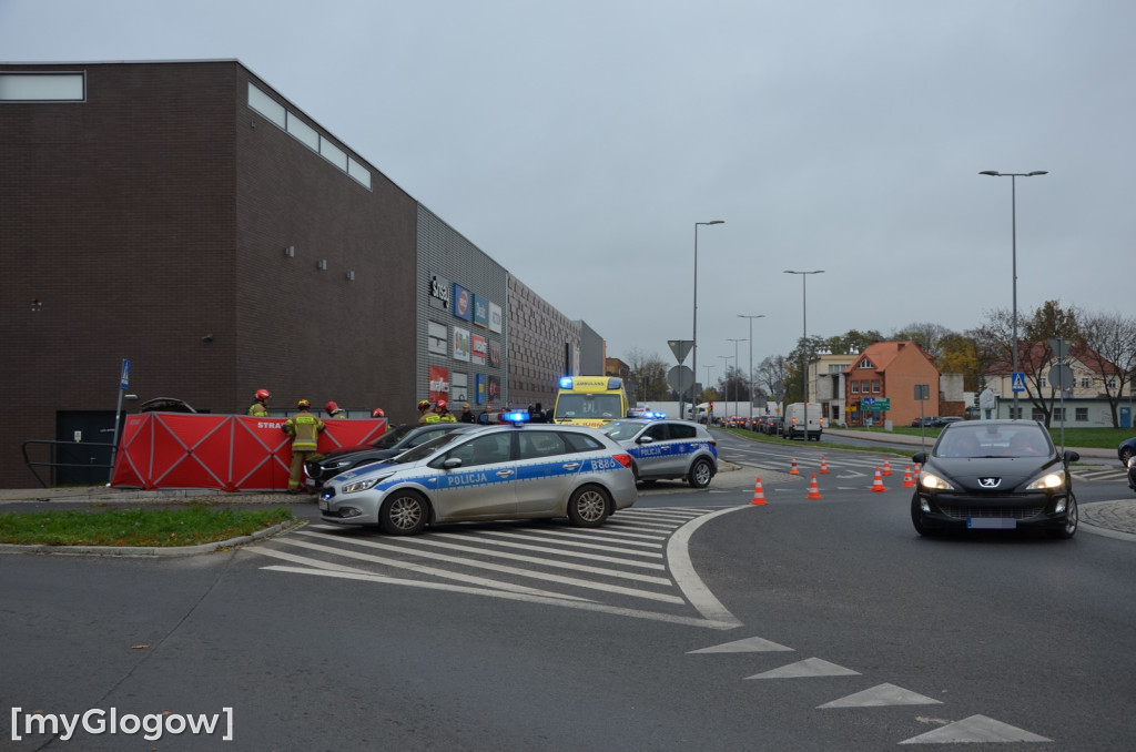 Wypadek na Wojska Polskiego w Głogowie