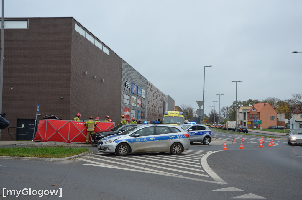 Wypadek na Wojska Polskiego w Głogowie