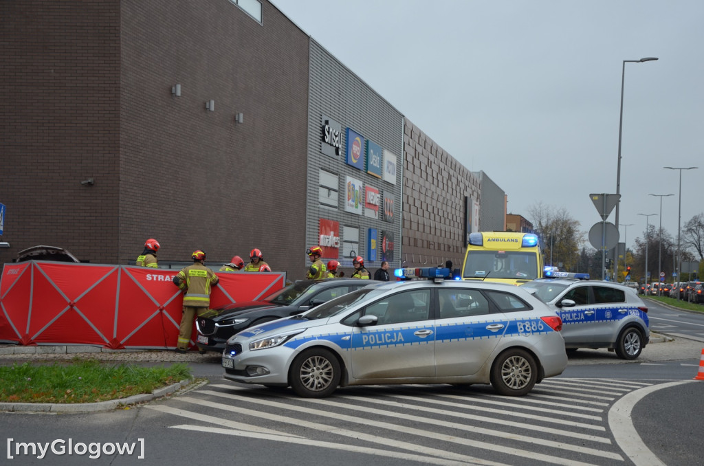 Wypadek na Wojska Polskiego w Głogowie
