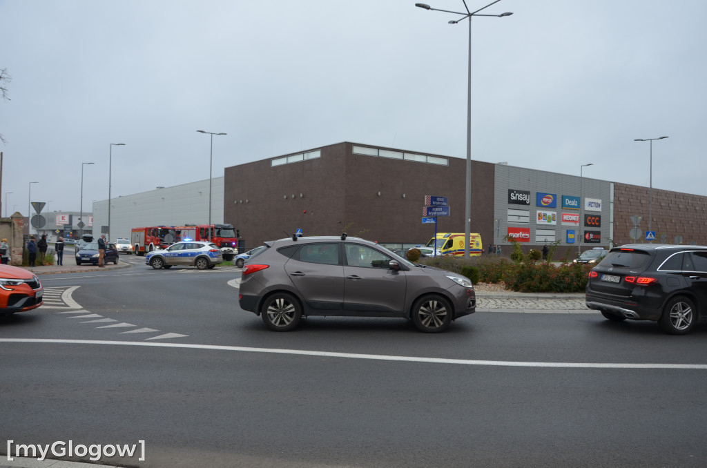 Wypadek na Wojska Polskiego w Głogowie
