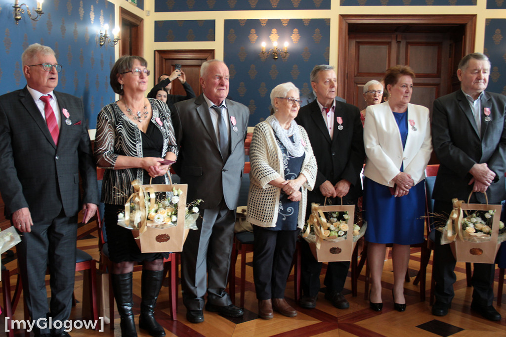 Złote gody. 15 par otrzymało medale, gratulacje i życzenia