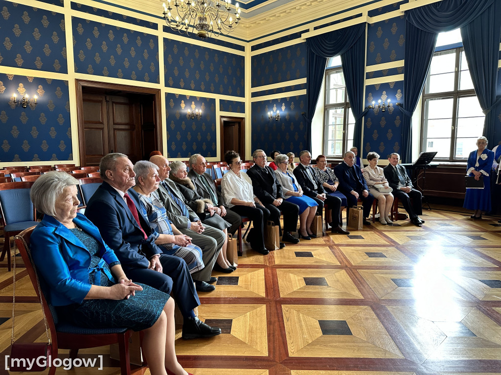 Złote gody. 15 par otrzymało medale, gratulacje i życzenia