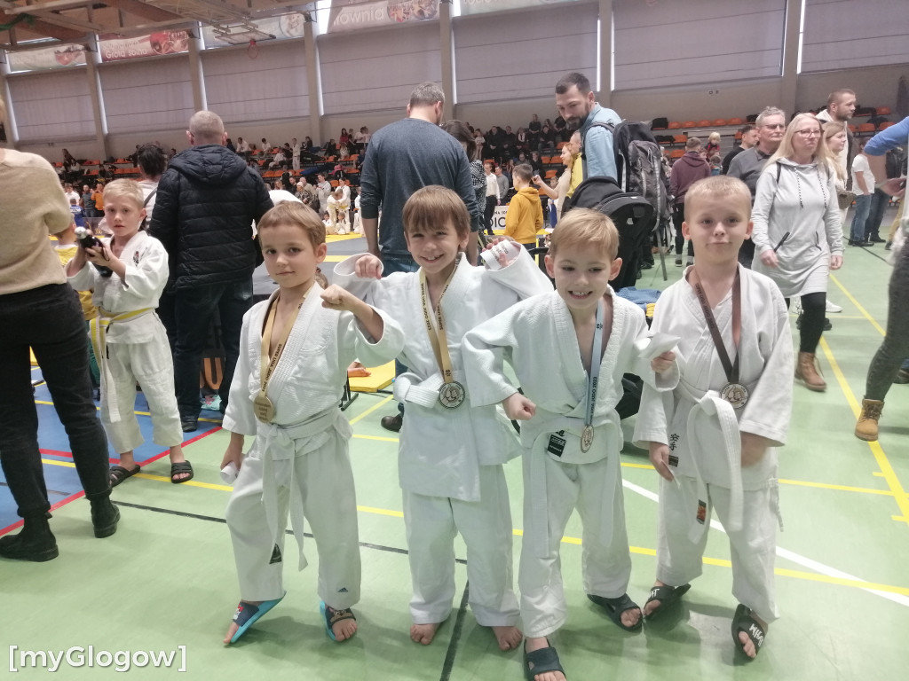 Wór medali dla młodych judoków z IGI Judo Głogów