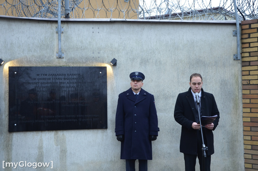Głogowskie obchody 42 rocznicy wprowadzenia stanu wojennego