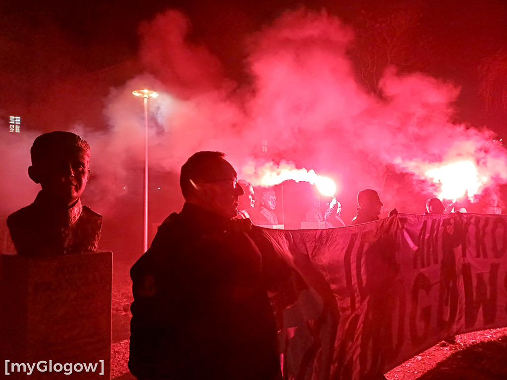 Patriotyczny Głogów upamiętnił rocznicę wprowadzenia stanu wojennego