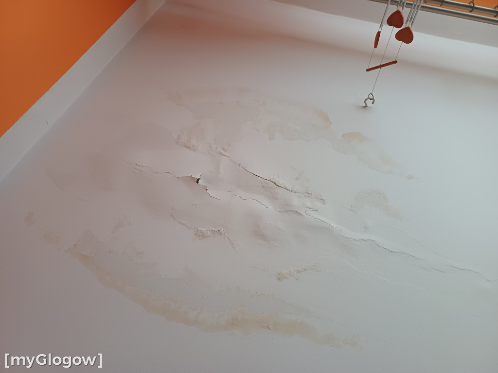Pani Czesławie od ośmiu lat woda kapie z sufitu
